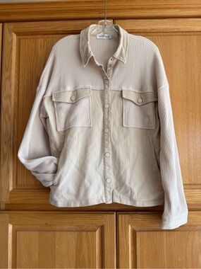 Clearances Little Mountain Vancouver Waffle Shacket size M